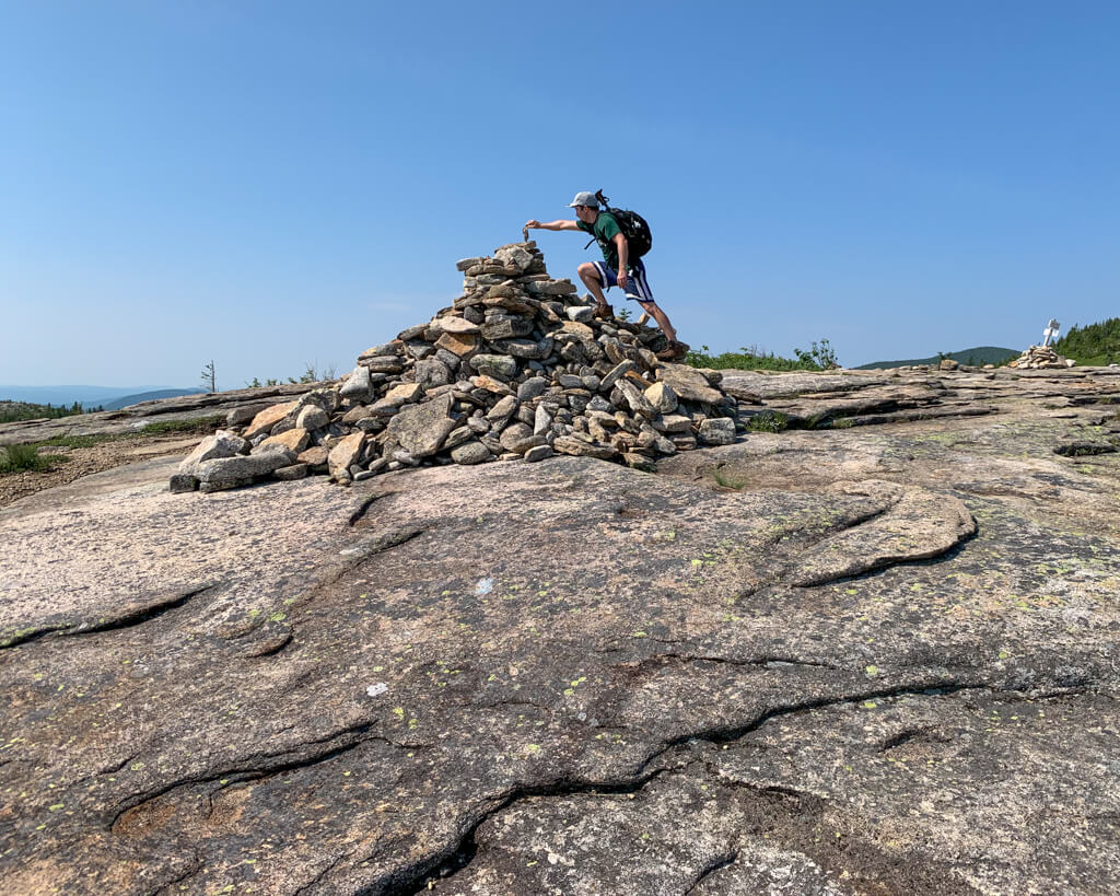 Mike Baldface Mtn Cairn