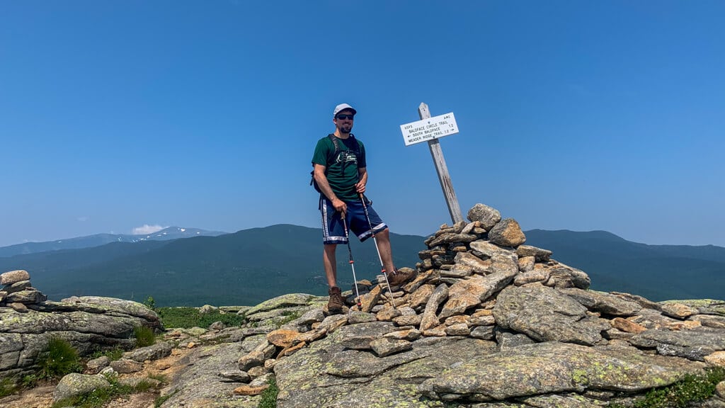 Mike at Baldface Mtn Summit