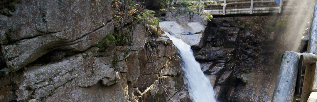 Sabbaday Falls in New Hampshire